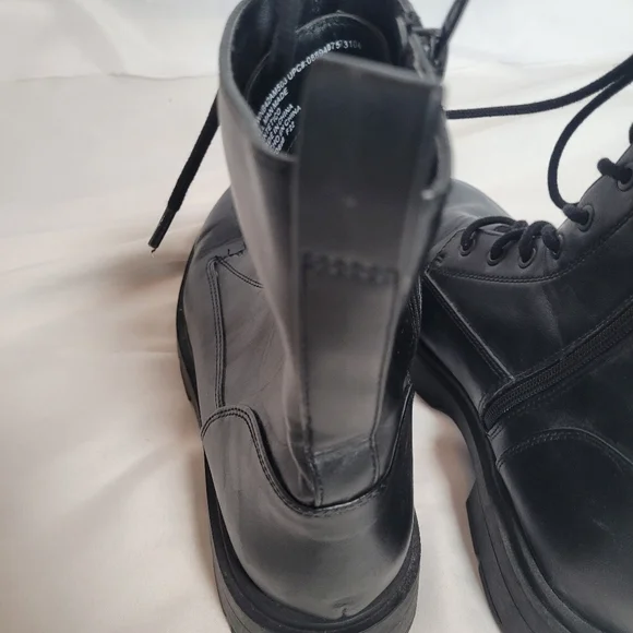 NOBO No Boundaries Women's Black Military Combat Style Boots Size 11W - Picture 6 of 10